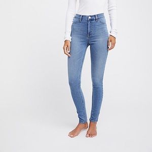 Free People Hi Rise (high rise) skinny jeans